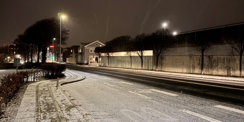 Ekstraordinær kold morgen – her stod man op til -15 grader