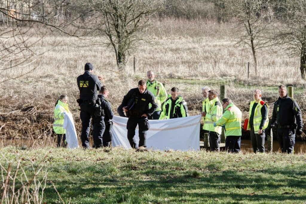 Mand fundet død i dansk å