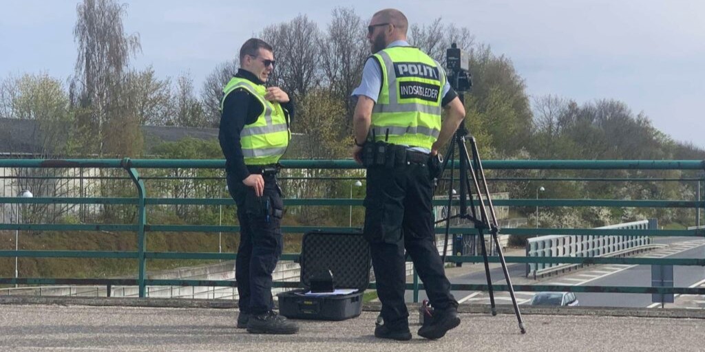 På 5 timers kontrol: Så mange bøder kunne politikreds udskrive ved vejarbejde