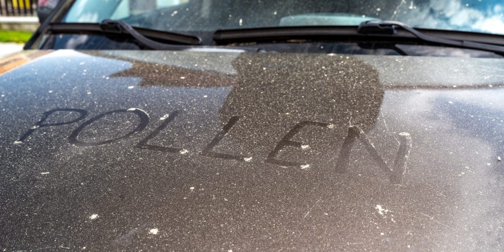 Derfor er bilen farvet gul her til morgen