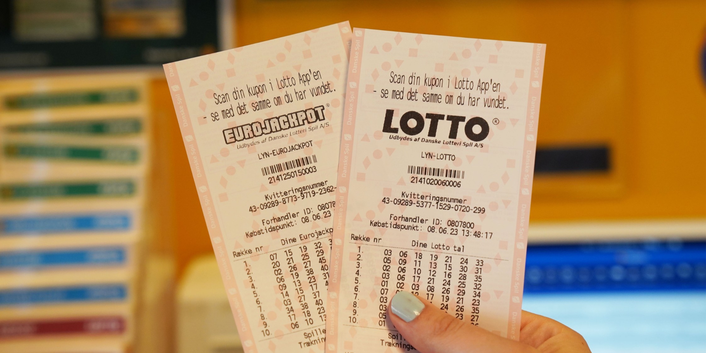 3 nye millionærer i sidste uge – her løb vinderen med 5,5 millioner kroner