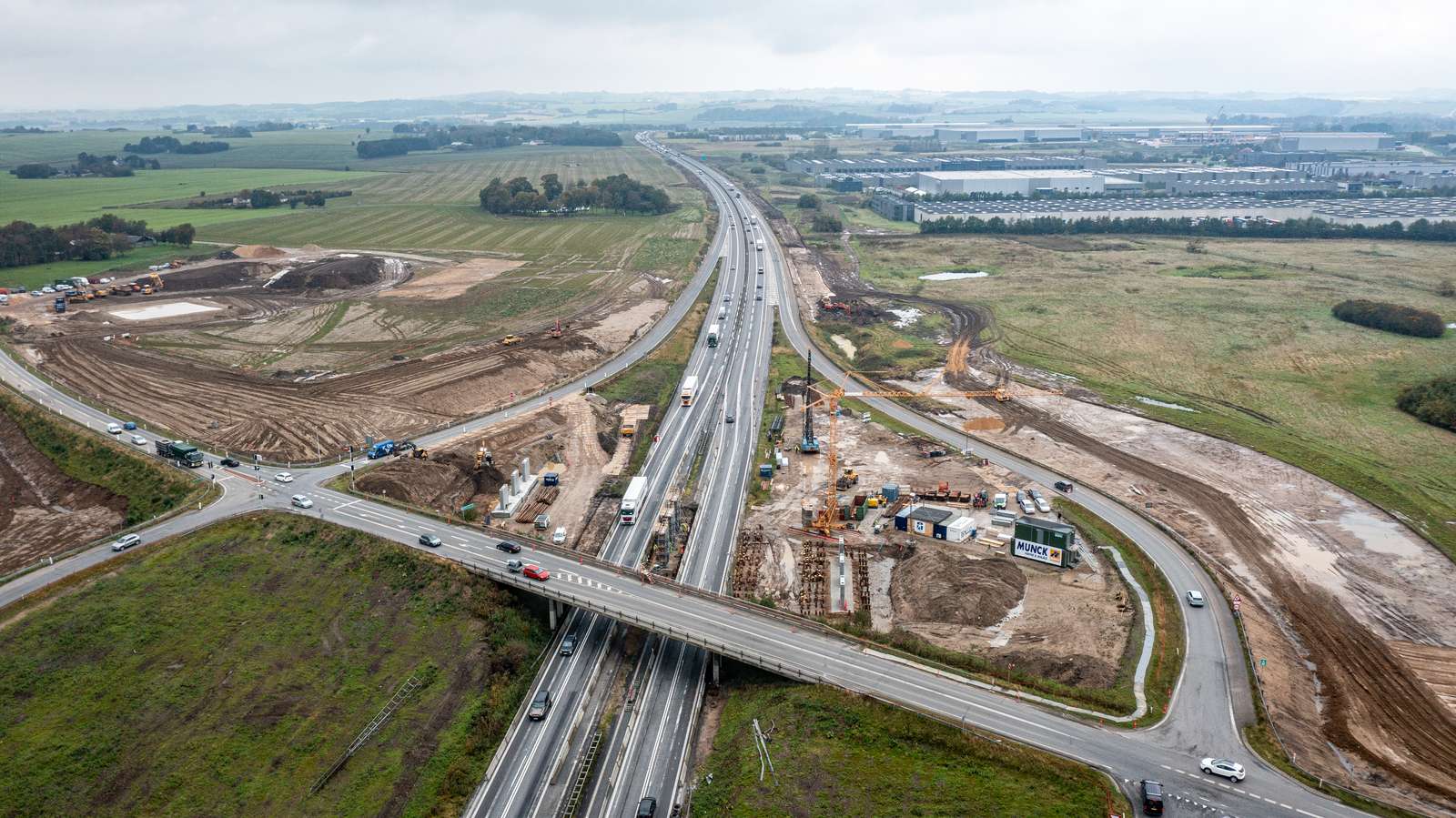 Risiko for kø: Her spærres motorvej i 11 timer