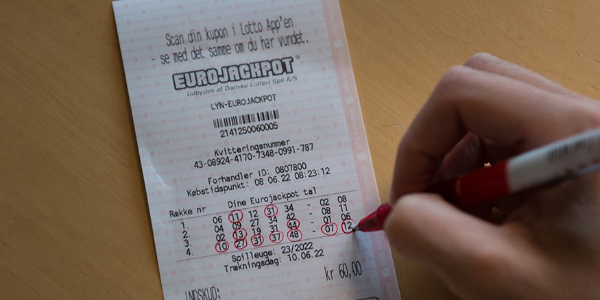 Tjek lige din kupon, hvis du har købt Eurojackpot på tanken …