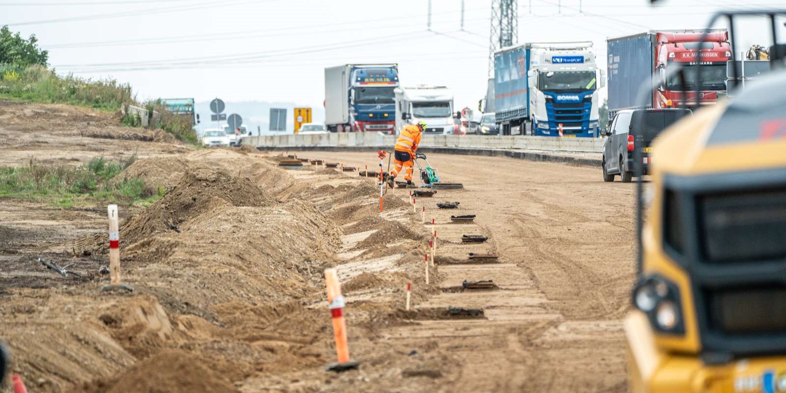 Vejdirektoratet advarer: Flere til- og frakørsler til motorvej lukker i en periode
