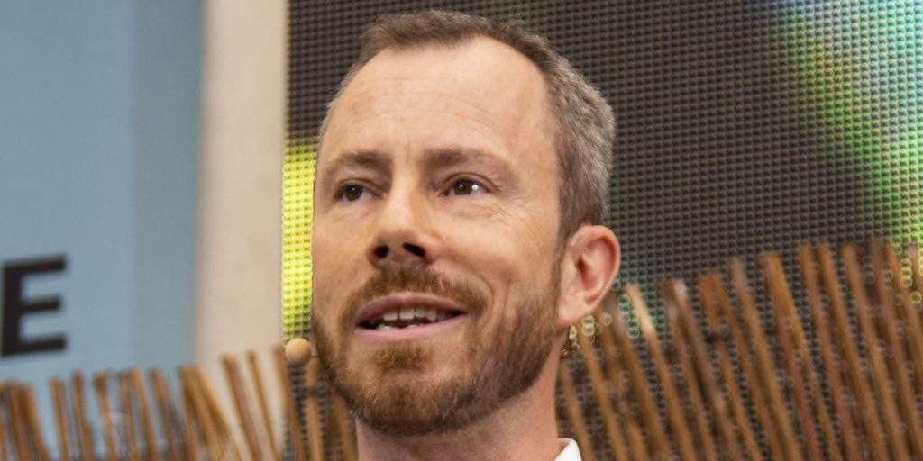 Jakob Ellemann-Jensen på Rigshospitalet