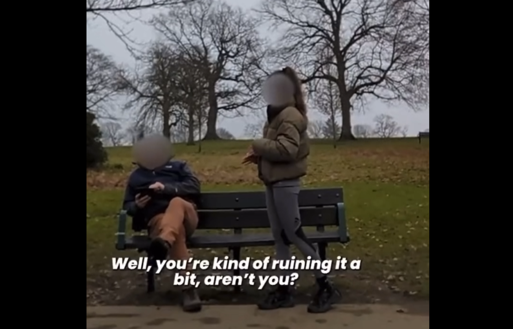 Mand afbrød influencers fitnessvideo: Nu hyldes han overalt på Internettet