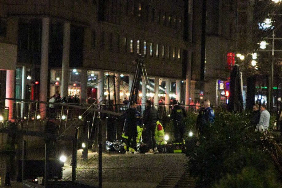 Person faldet i åen i Aarhus