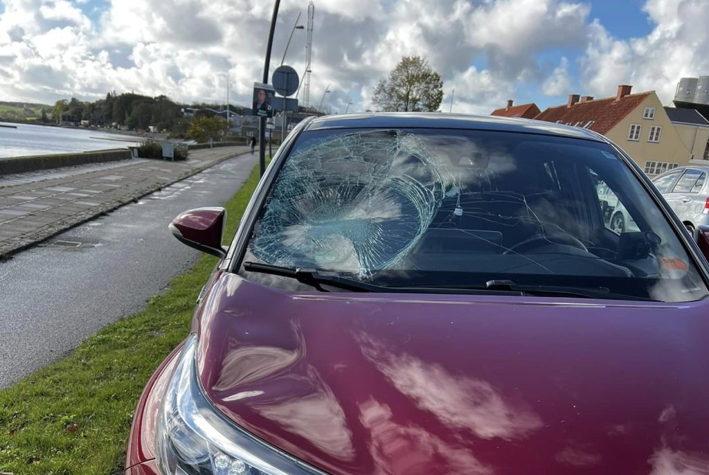 Spidskandidat fra Nye Borgerlige kørt ned, da han ville hænge plakater op
