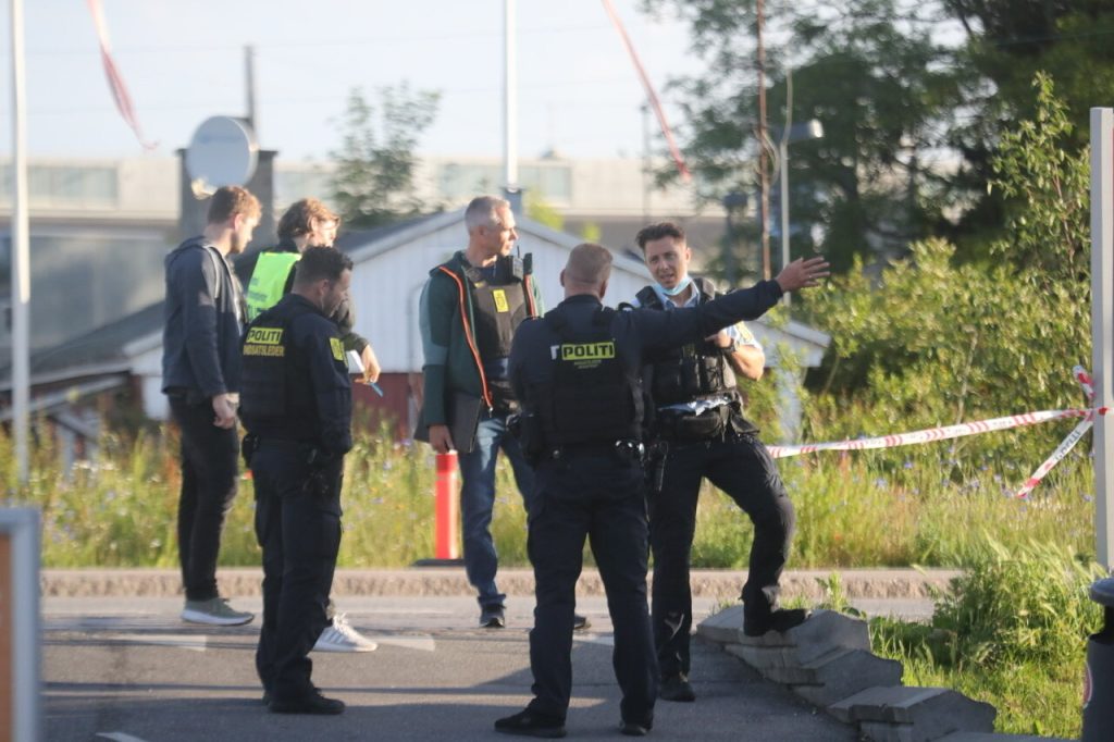 Stukket ned ved CircleK i Valby