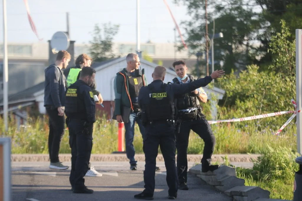 Stukket ned ved CircleK i Valby