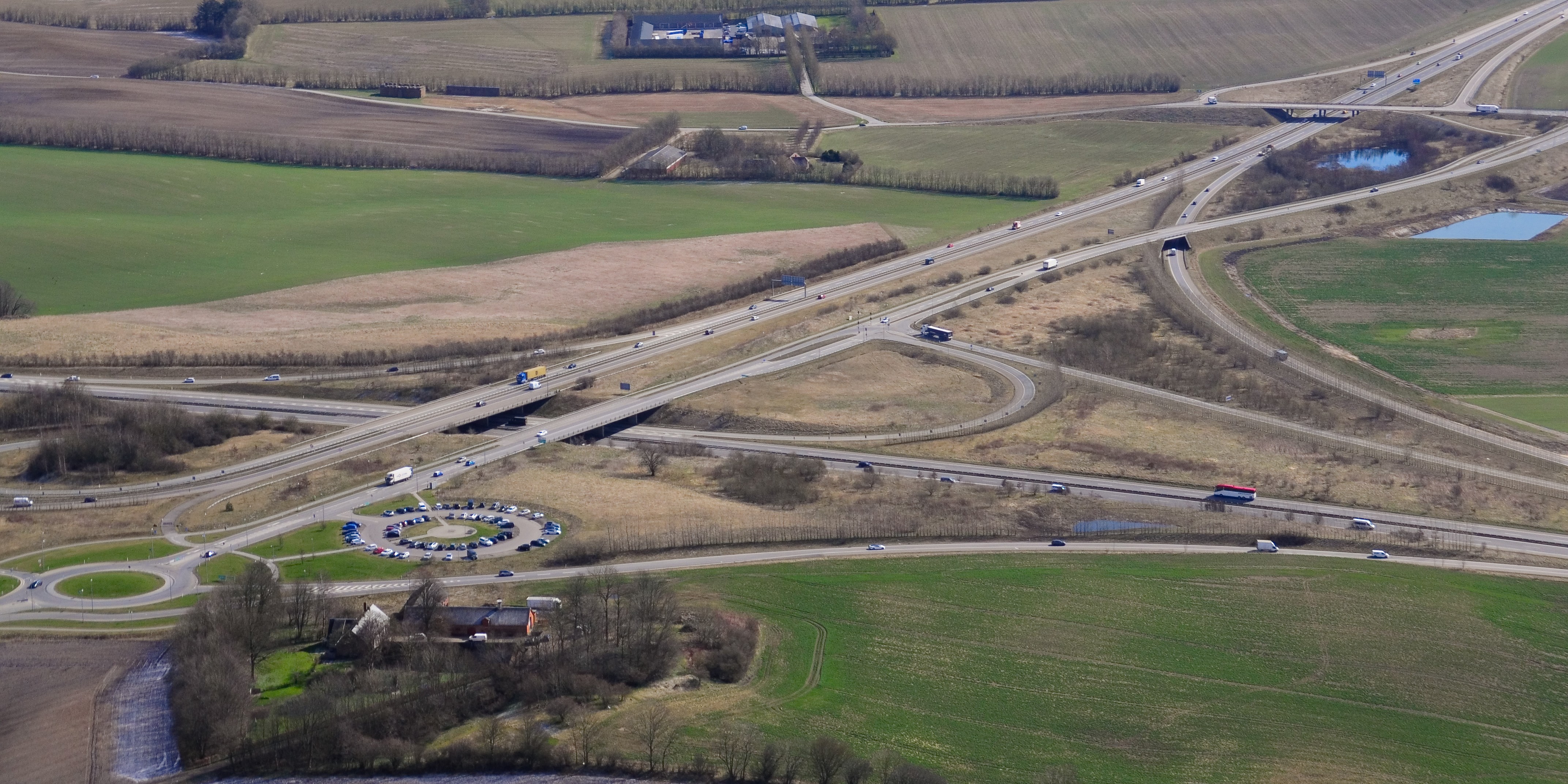 Åbner først igen til april – motorvejsafkørsel lukkes fra på mandag