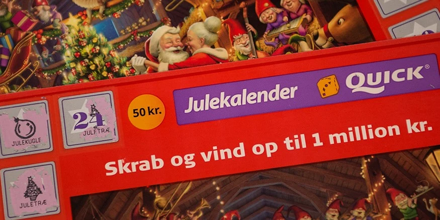 Ældre kvinde har allerede vundet 1 million på skrabekalenderen