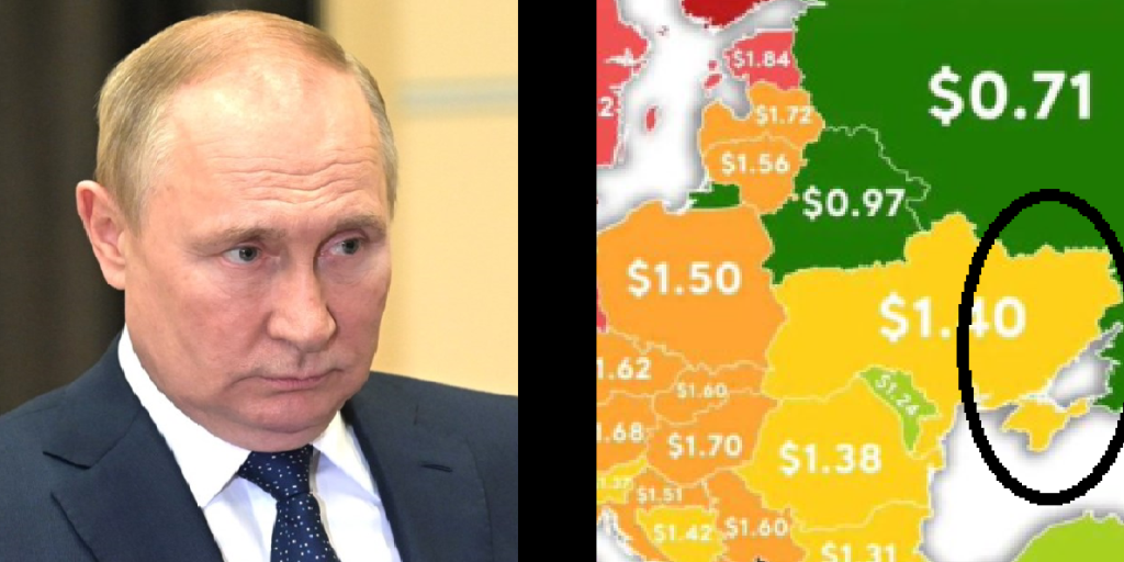 Russisk ambassade i kæmpe bommert – kan du se, hvor de har kvajet sig?