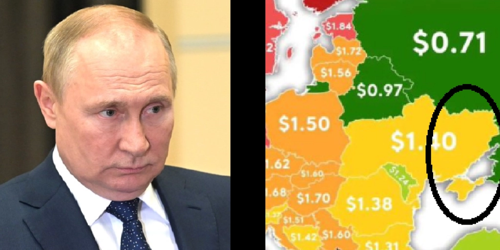 Russisk ambassade i kæmpe bommert – kan du se, hvor de har kvajet sig?