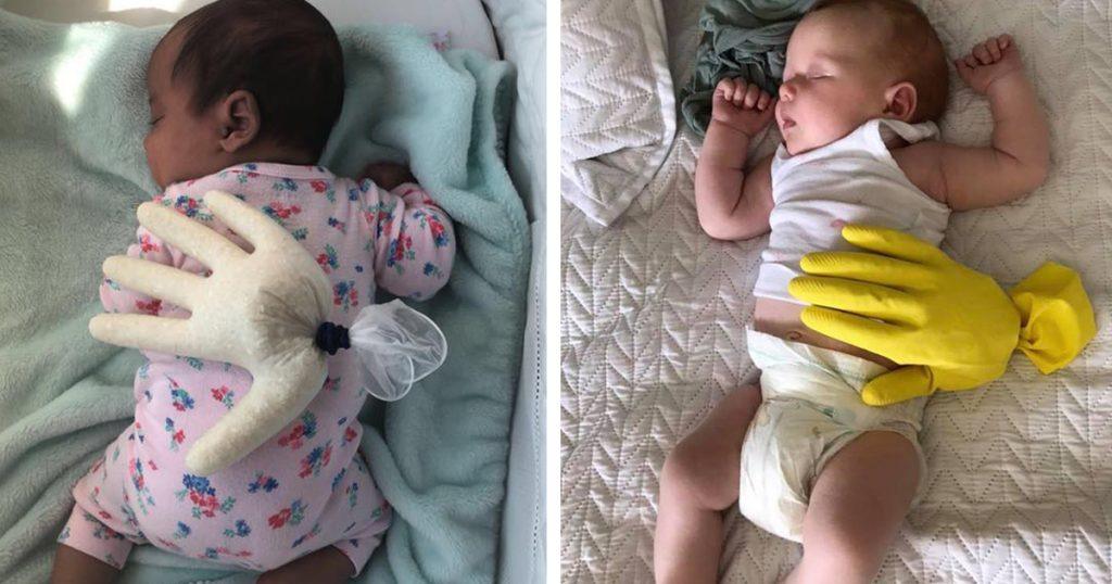 Genialt trick: Sådan fik mor baby til at sove alene