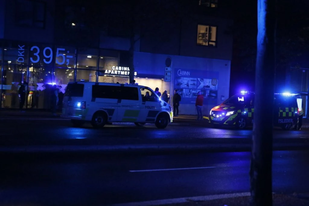 Stor udrykning til hotelbrand i København