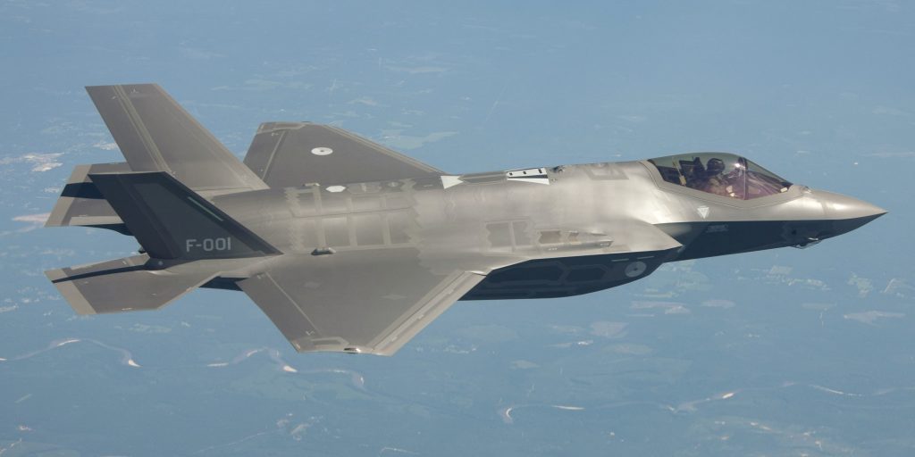 “Undskyld, har I set vores kampfly?” Luftvåben beder om hjælp til at finde forsvundet F35