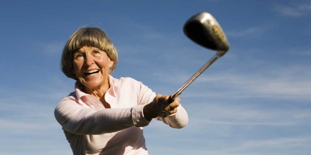 Nu begynder en ny sæson snart: Golf er en succes blandt ældre