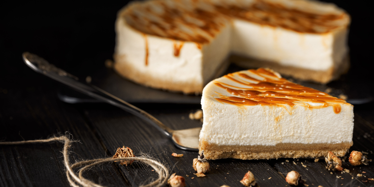 Kræver kun 4 ingredienser: Fedtfattig cheesecake, du kan lave med bind for øjnene