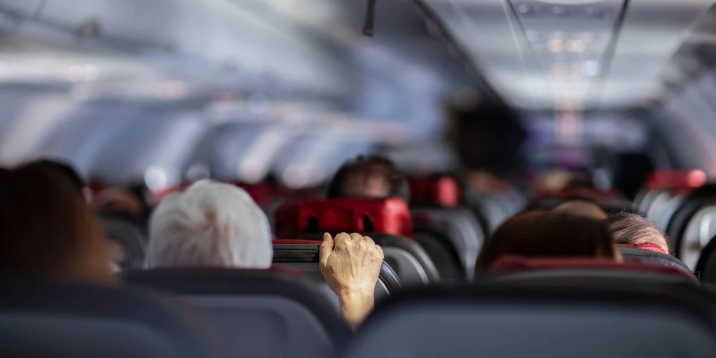 Pilot valgte at ydmyge passager, der ikke ville høre efter