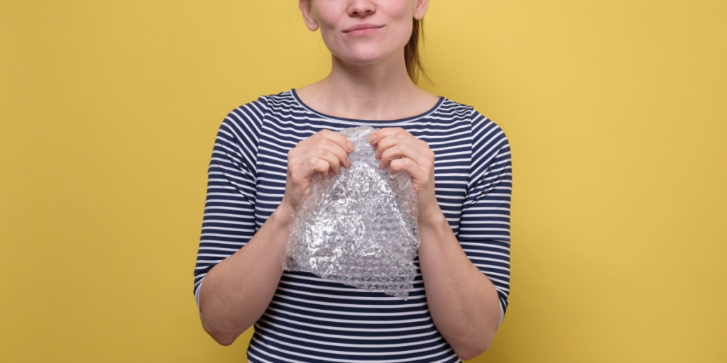 Gør dette med bobleplast i stedet for at poppe det