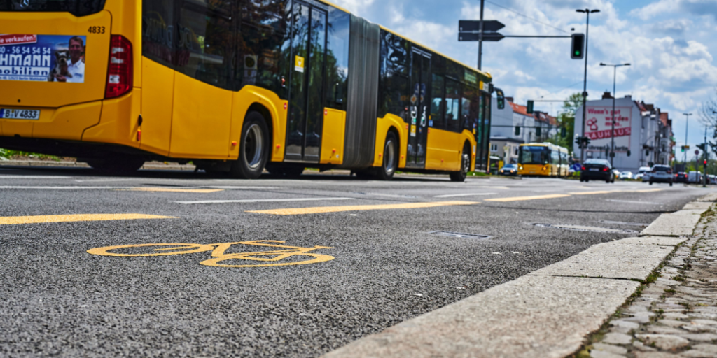 Sådan ved du, om det er buspassagerer eller cyklister, der har fortrinsret