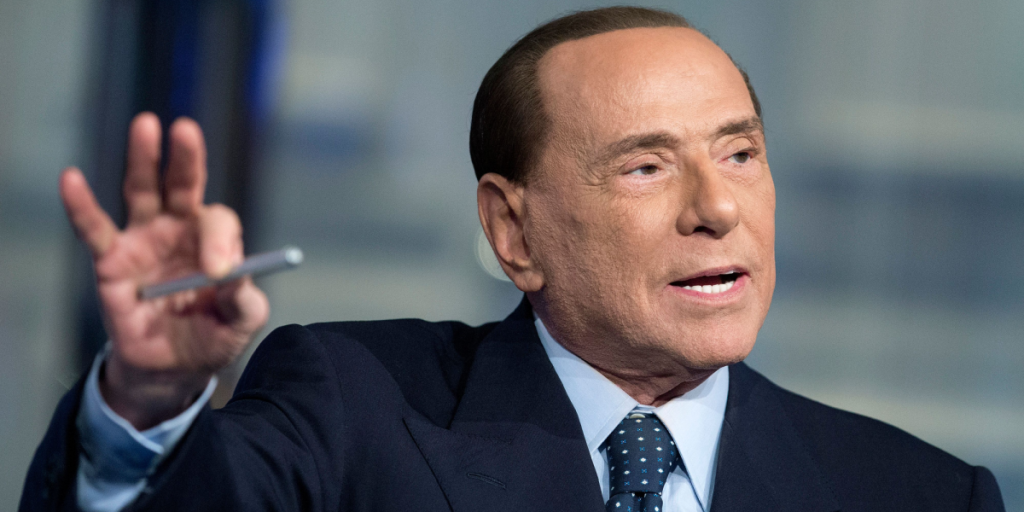 Silvio Berlusconi er død