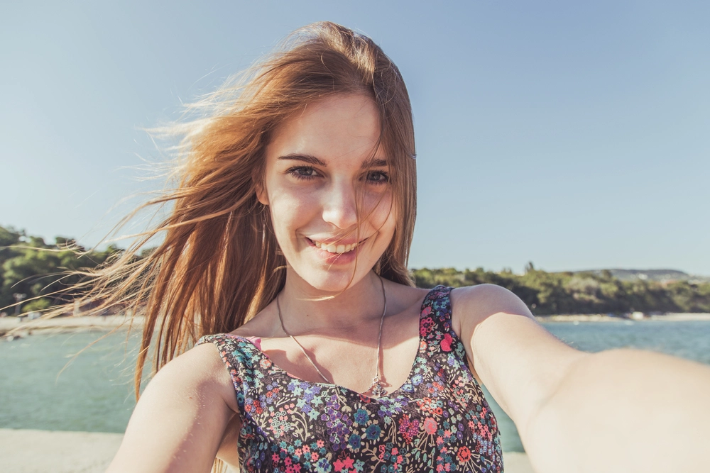 Kvinde tog en selfie: Så ændrede hendes liv sig for altid