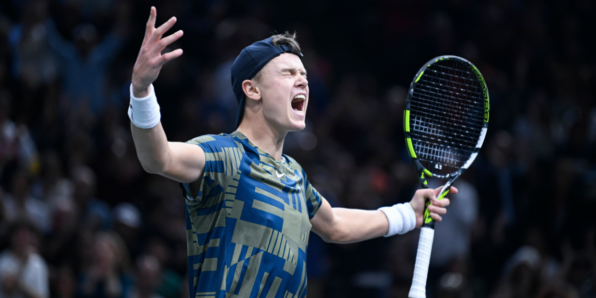 Til fordel for Børns Vilkår: Holger Rune udlodder en times tennis med ham