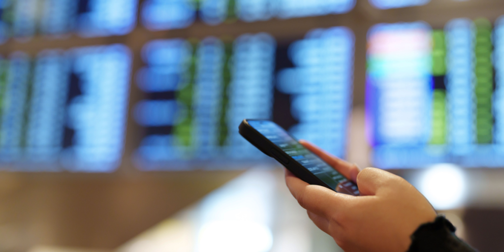 Iphone-trick: Nå dit fly til tiden