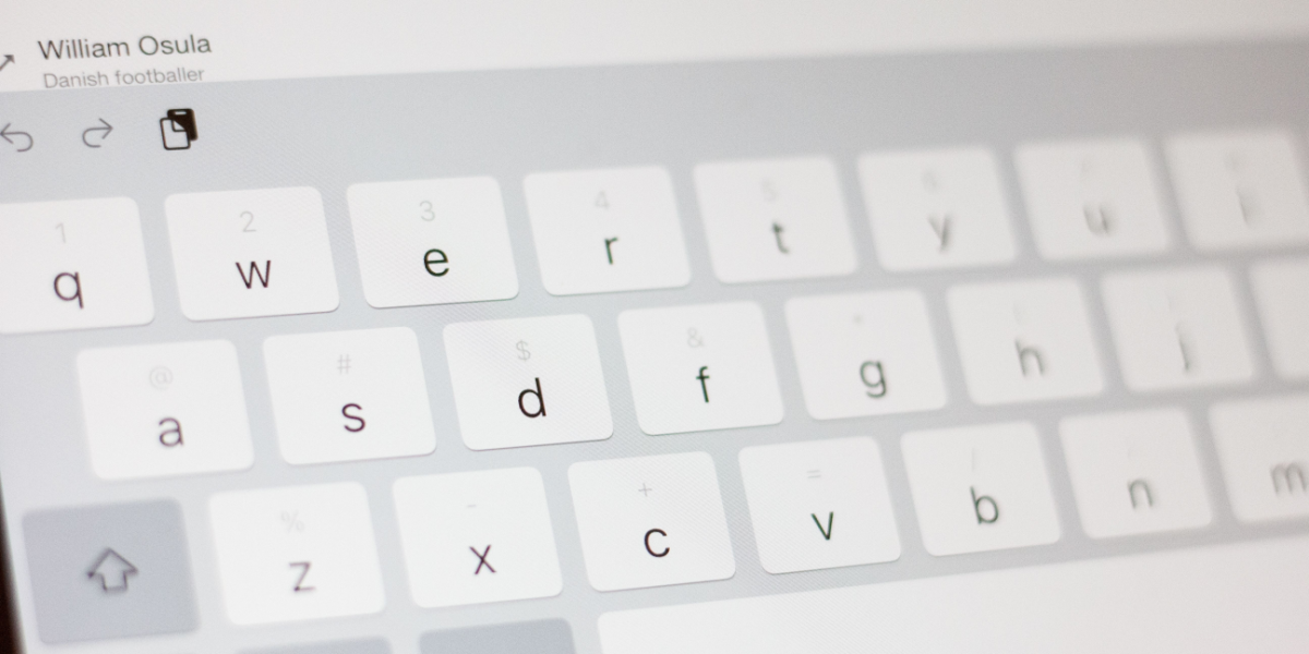 iPad-trick: Skift lynhurtigt mellem bogstaver og tal
