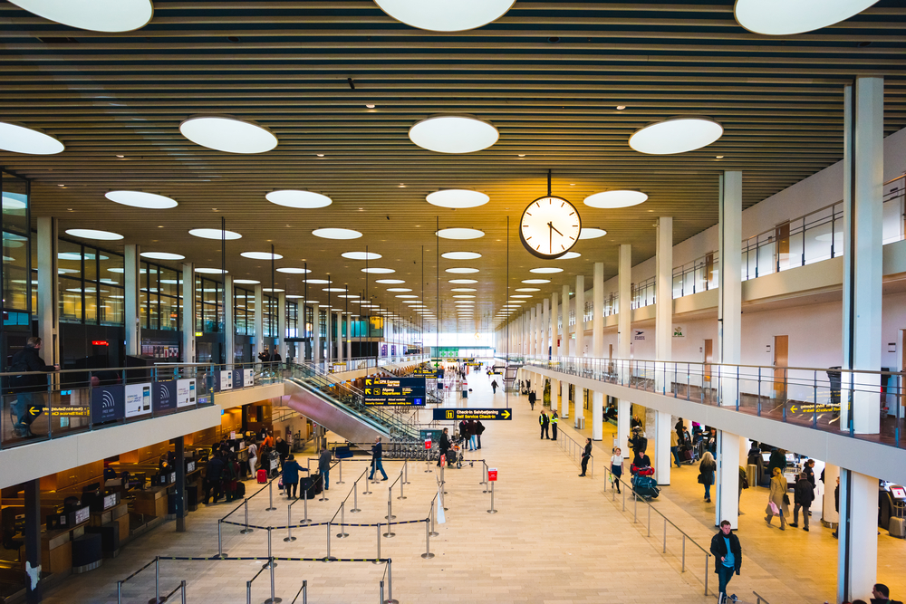 Drama i Københavns Lufthavn: Fly i brand