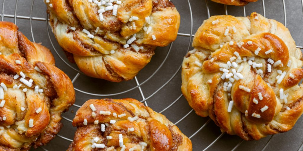 Kanelsnurrer med butterdej og æblemos: Lette at lave og utrolig lækre