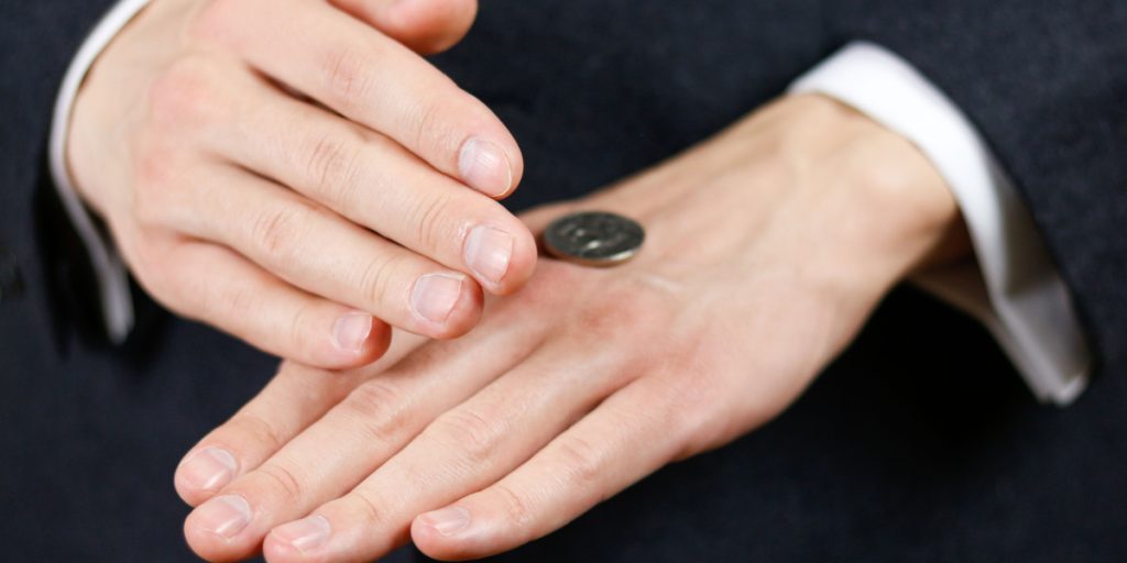 Er det fifty/fifty eller ikke?: Ældgammel teori om plat og krone sat i spil