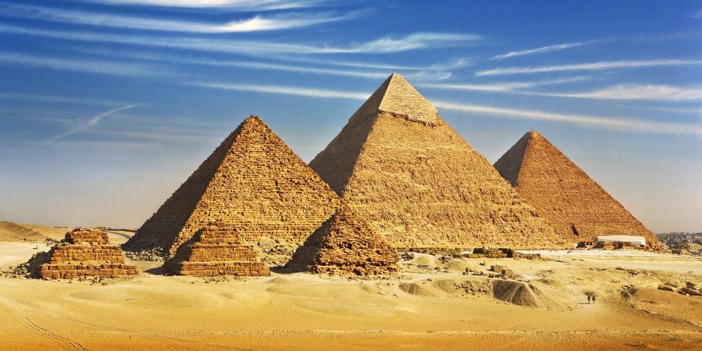 Kæmpe opdagelse fra det ydre rum viser, hvordan pyramiderne blev bygget