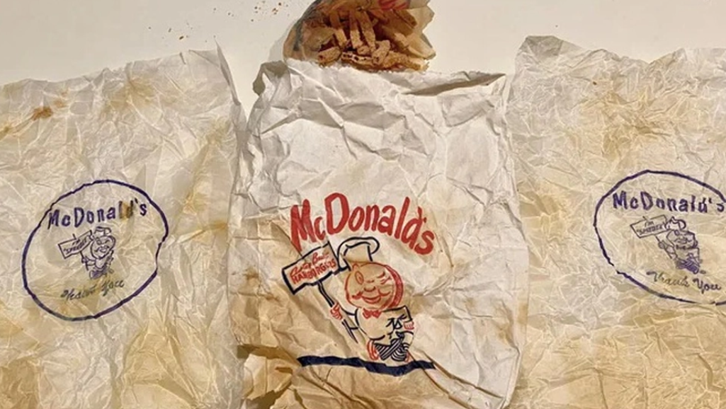 Mand fandt 60 år pommes frites fra McDonalds – og blev chokeret over, hvordan de smagte