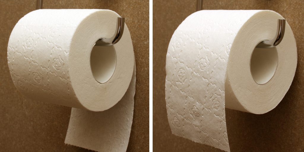 Mere hygiejnisk og æstetisk: Sådan skal du hænge toiletpapiret ifølge forskningen
