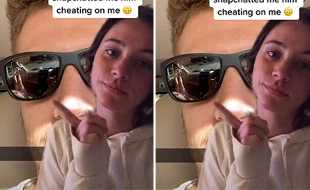 Dummere kan man ikke blive: Kærestens utroskab opdaget på Snapchat-selfie