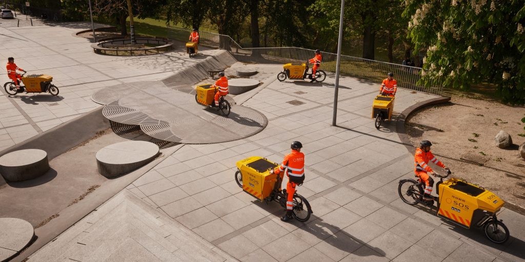 Har været i København i 2 år: Nu kommer vejlhjælp på cykel til yderligere 5 byer
