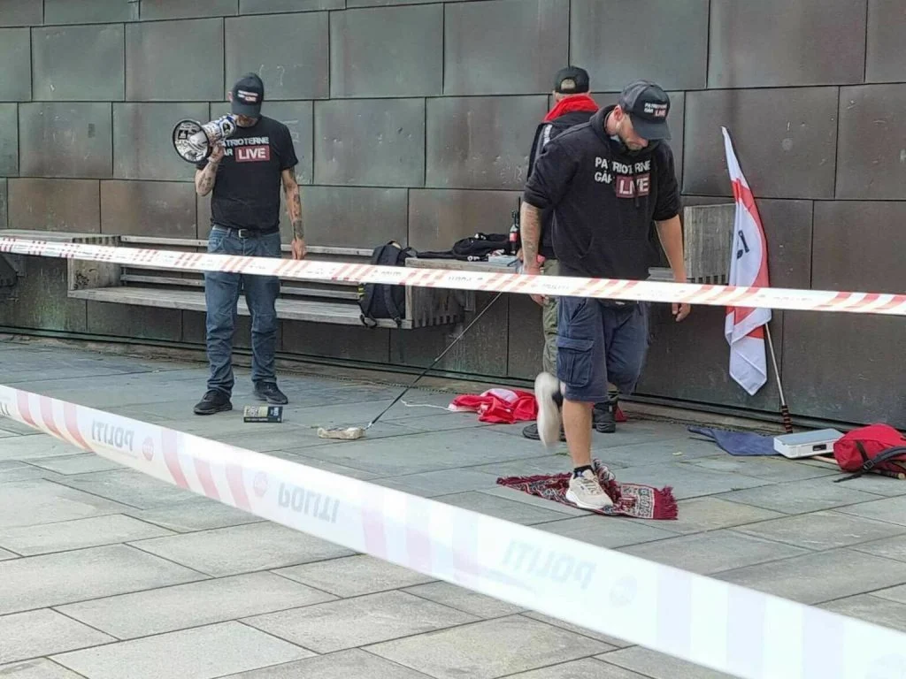 Massiv polititilstedeværelse: Koranafbrænding skabte røre i Vejle
